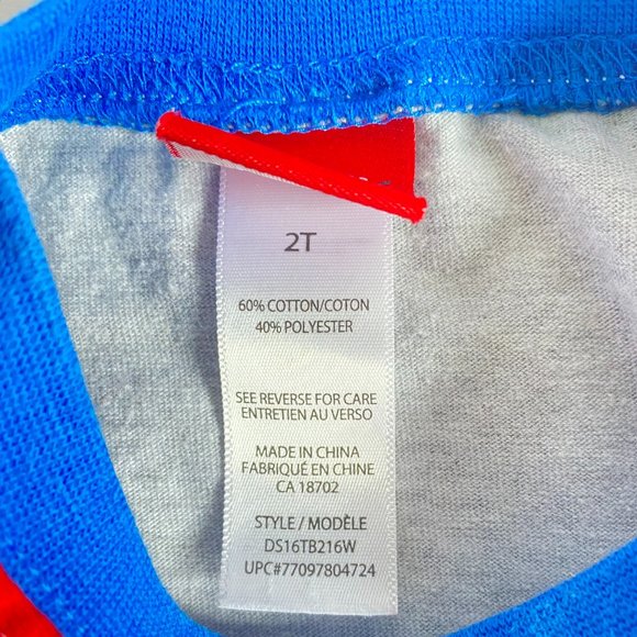 Disney Lightning McQueen Racecar 95 Cars Sleeveless Tank Top 2T Built for Speed - Picture 11 of 11